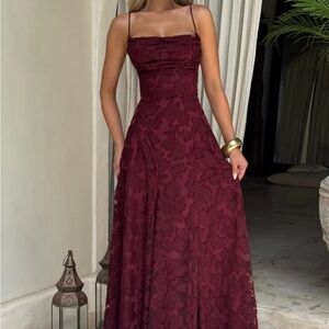 Babyboo fashion Francis Maxi Dress - Cherry